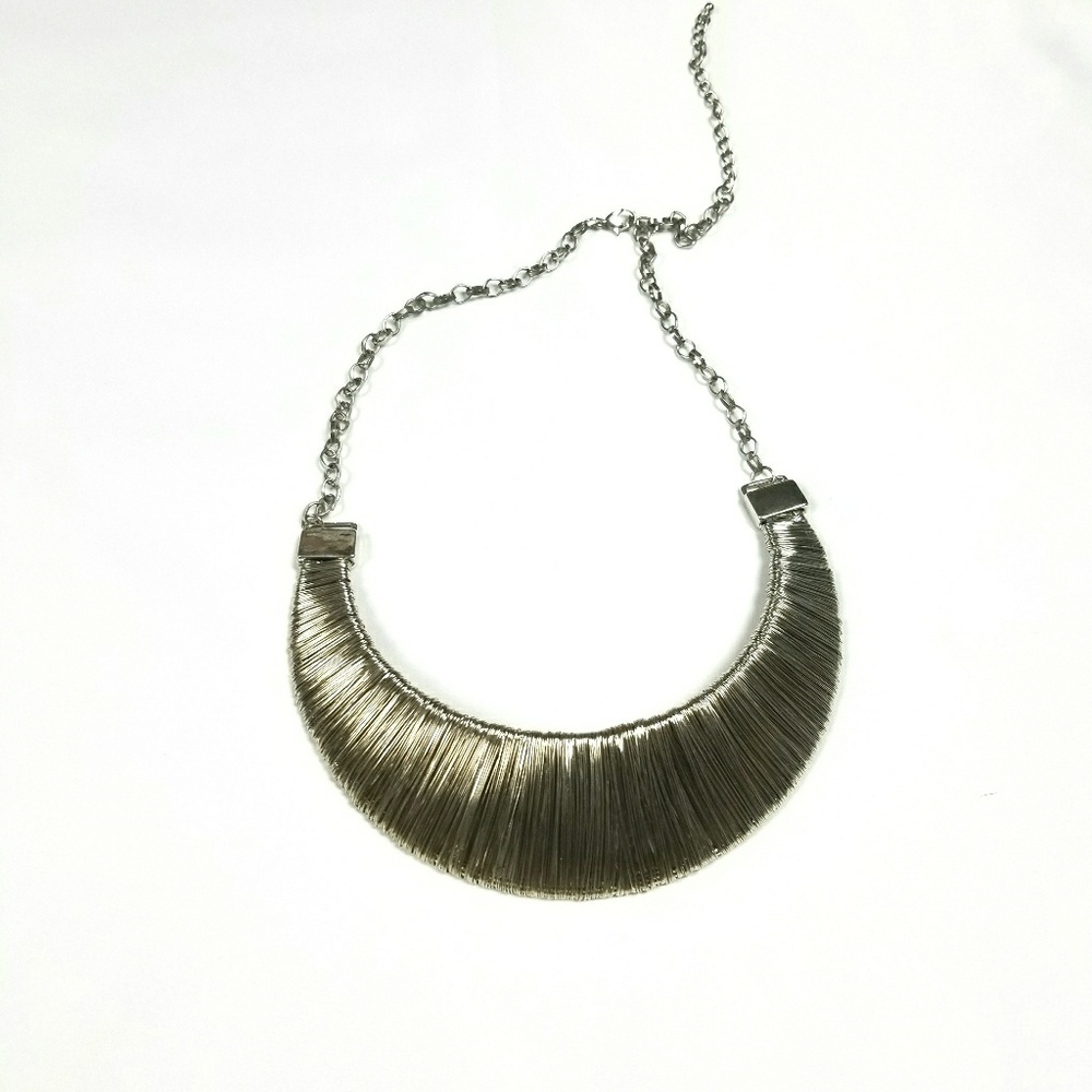 Silver Statement Necklace